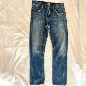 Citizens of Humanity “Daisy” Relaxed Tapered Leg Jeans